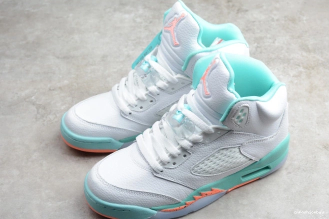 5 440892-100 Aqua Air Jordan GS Light 0814